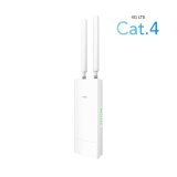 Cudy LT400 trdls router Hurtigt ethernet Enkelt band (2,4 GHz) 4G Hvid #4