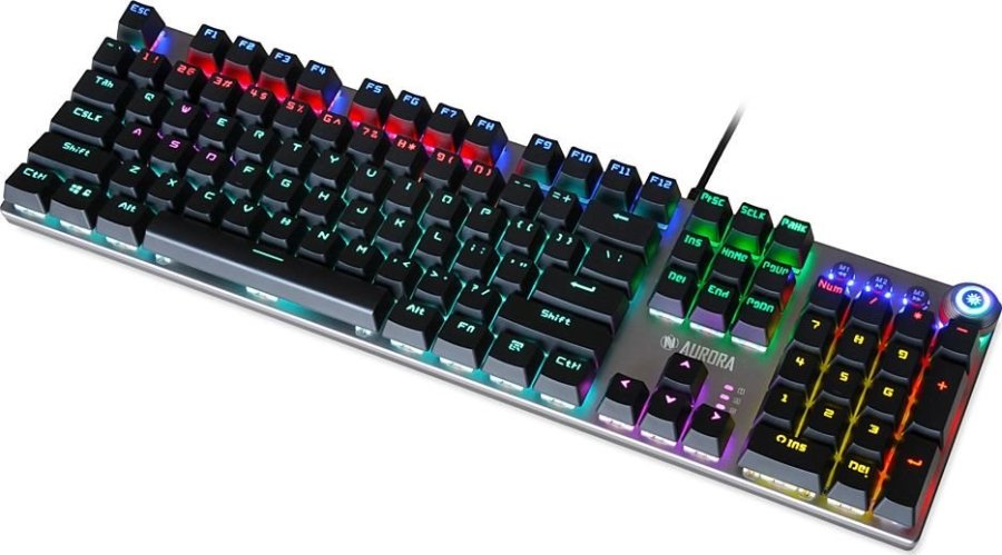 iBox Aurora K-3 USB QWERTY-tastatur Slv #4