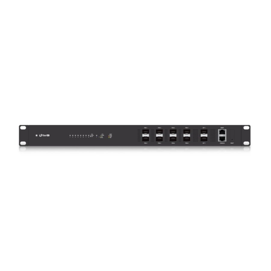 Ubiquiti U Fiber, OLT Administreret 1U Sort #4