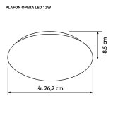 Activejet AJE-OPERA 12W loftbelysning Ikke-udskiftelig pre(r) LED G #2