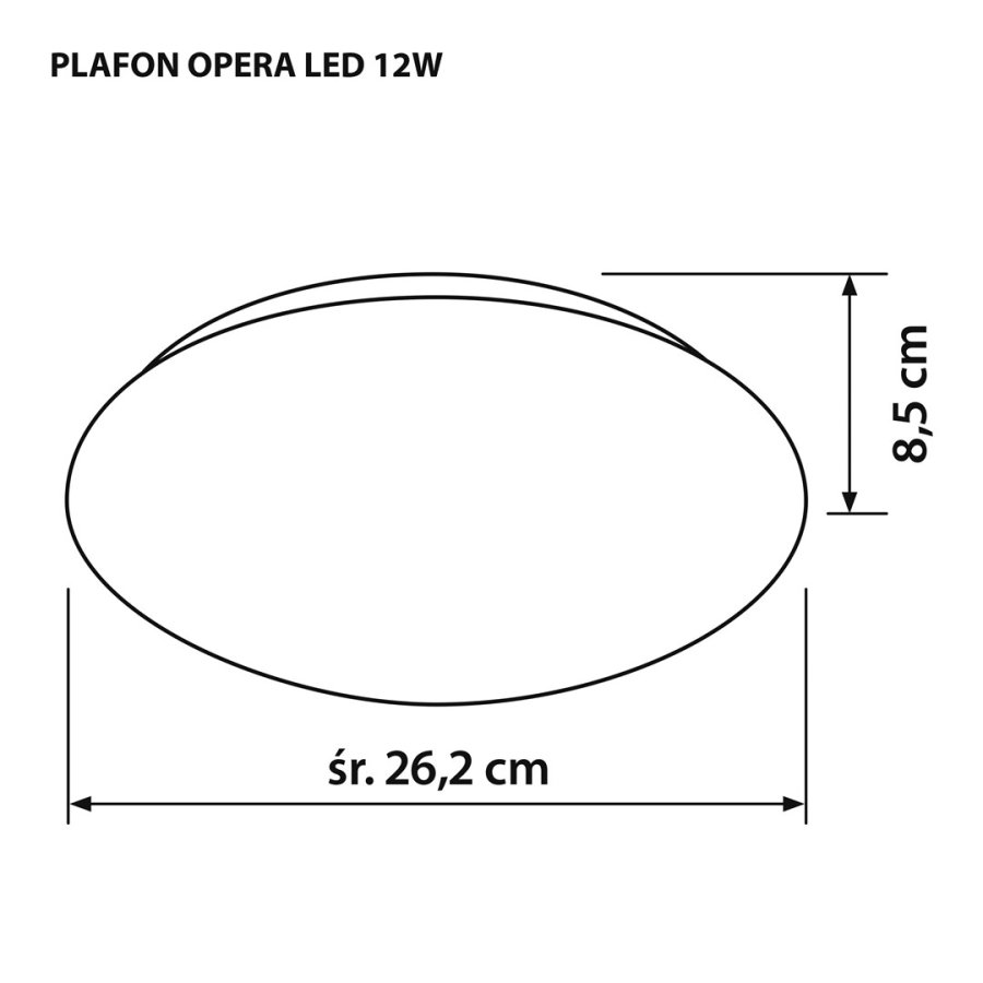 Activejet AJE-OPERA 12W loftbelysning Ikke-udskiftelig pre(r) LED G #2