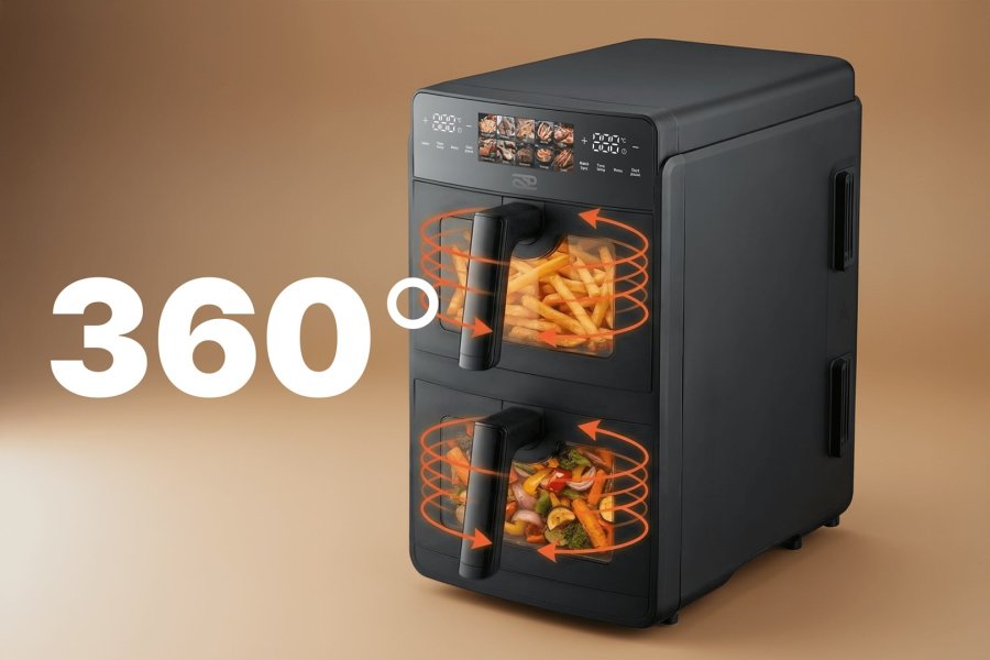 PROMIS Dobbelt vertikal fedtfri frituregryde 10 l #7