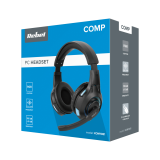 Rebel GH-20 Headset Ledningsfrt Spil USB Type-A Sort #1