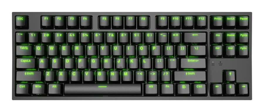 GENESIS Thor 404 TKL tastatur Spil USB QWERTY US engelsk Sort #5