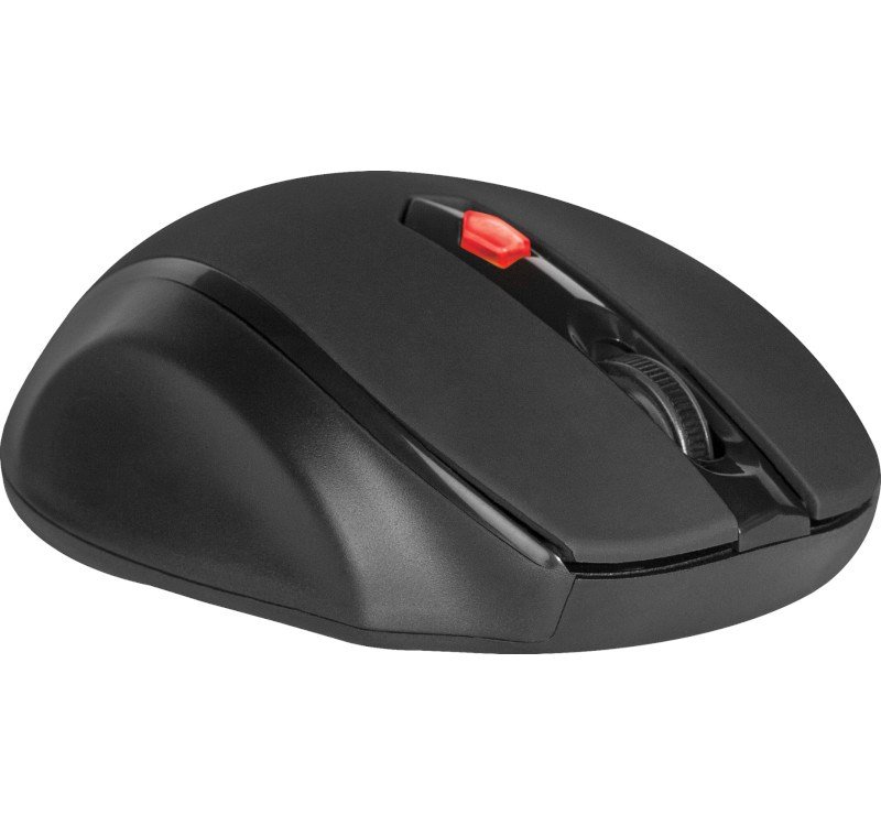 MOUSE  DEFENDER ULTRA MM-315 RF  SORT OPTISK 1600DPI 6P #2