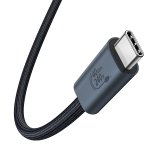 Baseus USB C til USB C-datakabel 1 m 240 W Sort #4