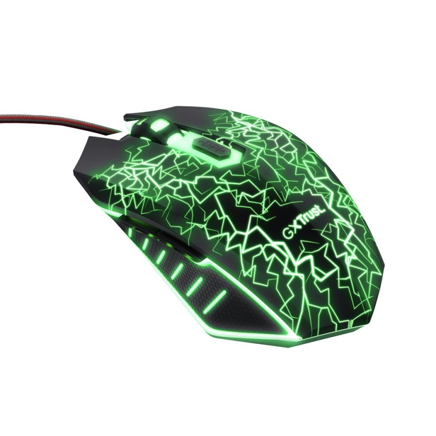 Trust GXT 105X Izza mus Spil Ambidextrous USB Type-A Optisk 4000 dpi #2
