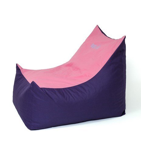 Puf GO GIFT Pink Lilla Oxford tejido antidesgarros #2