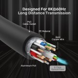 UNITEK C11085GY01-10M HDMI-kabel HDMI Type A (Standard) Sort #10