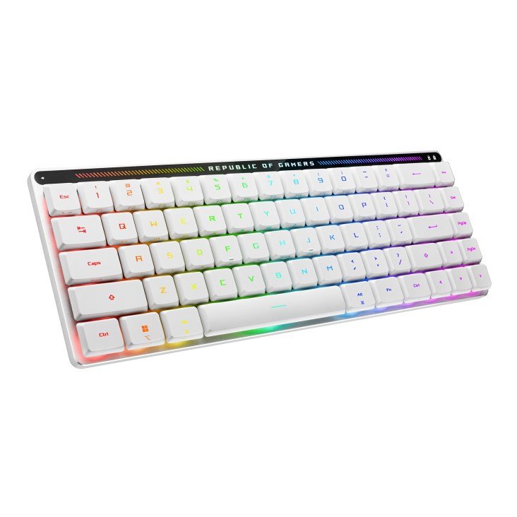 ASUS ROG Falchion RX Low Profile tastatur Spil USB + RF Wireless + Bluetooth QWERTZ Hvid #4