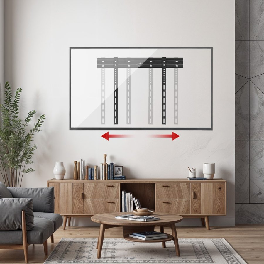 MACLEAN ULTRA FLAT WALL MOUNT FOR TV 40-85