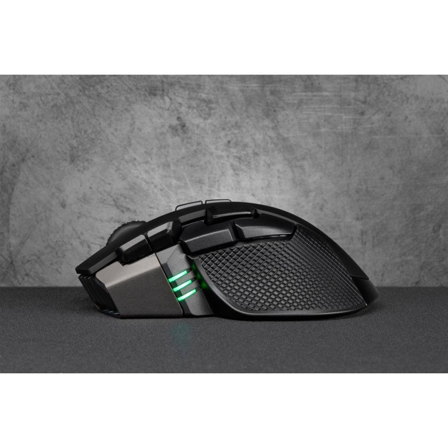 Corsair IRONCLAW RGB mus Spil Hjre hnd RF Wireless + Bluetooth + USB Type-A Optisk 18000 dpi #6