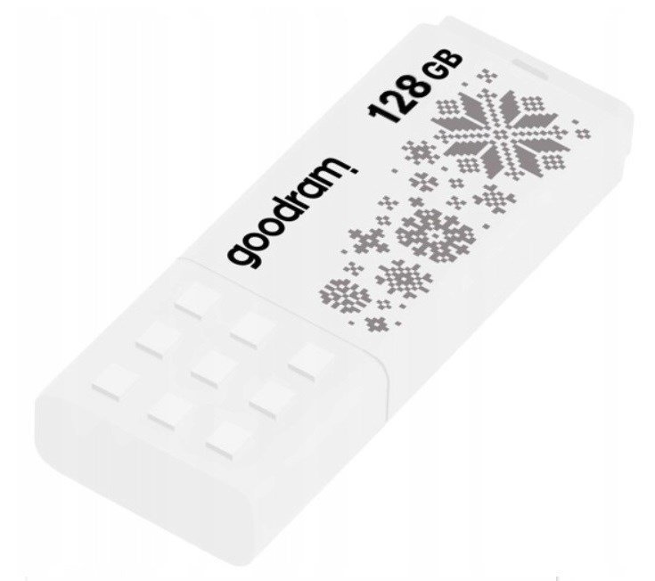 Goodram UME2 Winter USB-ngle 128 GB USB Type-A 2.0 (UME2-1280W0R11-WI) Hvid #1