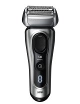 Braun Series 8 8567cc Folie shaver Trimmer Sort, S�lv #4