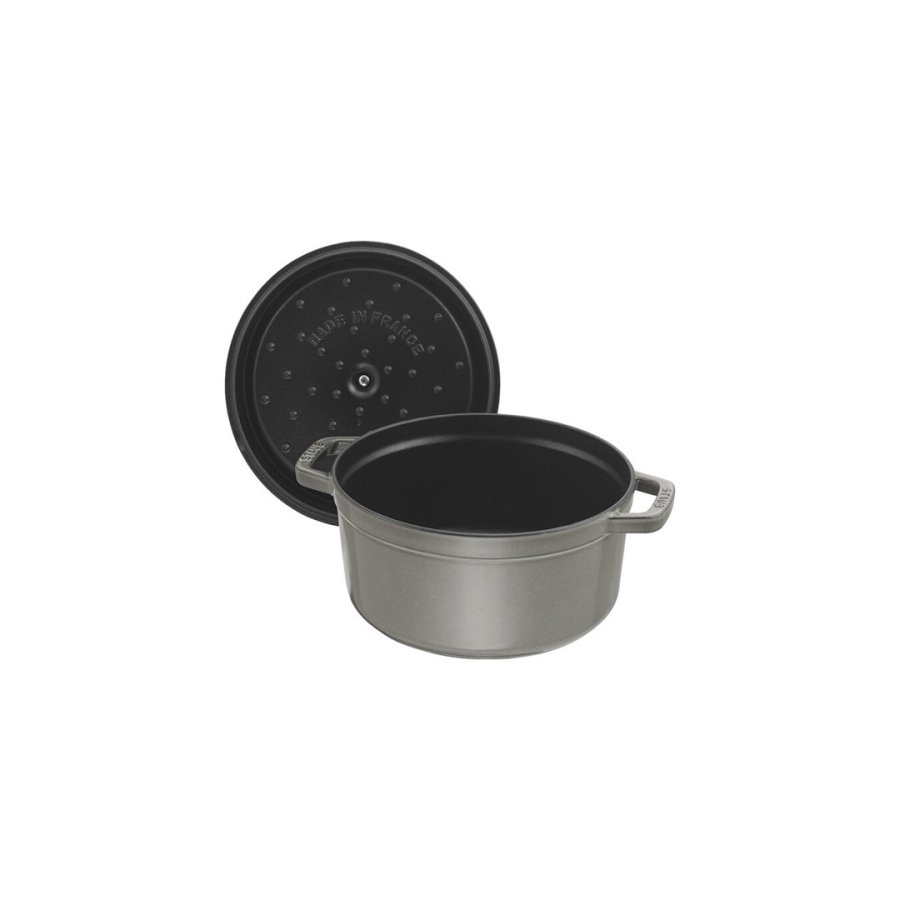 Staub La Cocotte 6,7 L Rund Stbejern Gryde bradepande #7