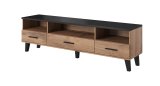 Cama LOTTA TV18 3S3K WOT+B TV stativ & underholdningscenter 3 skuffe(r) 3 hylder #1