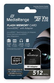 MediaRange MR947 hukommelseskort 512 GB MicroSDXC UHS-I Klasse 10 #3