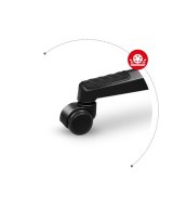Huzaro Force 6.3 PC gamingstol Spand (vugge) sde Sort, Flerfarvet #16