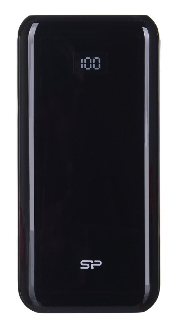 SILICON POWER QS28 Powerbank Eksternt batteri 20000 mAh 2x USB QC 3.0 1x USB-C PD (SP20KMAPBKQS280K) Sort #2
