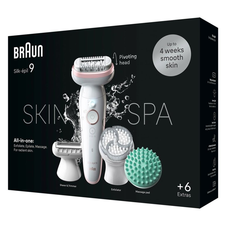 Braun Silk-�pil 9 SkinSpa 40 pincetter Roseguld, Hvid #3