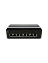LevelOne IFS-0801 netv�rksswitch Ikke administreret Fast Ethernet (10/100) Sort #1
