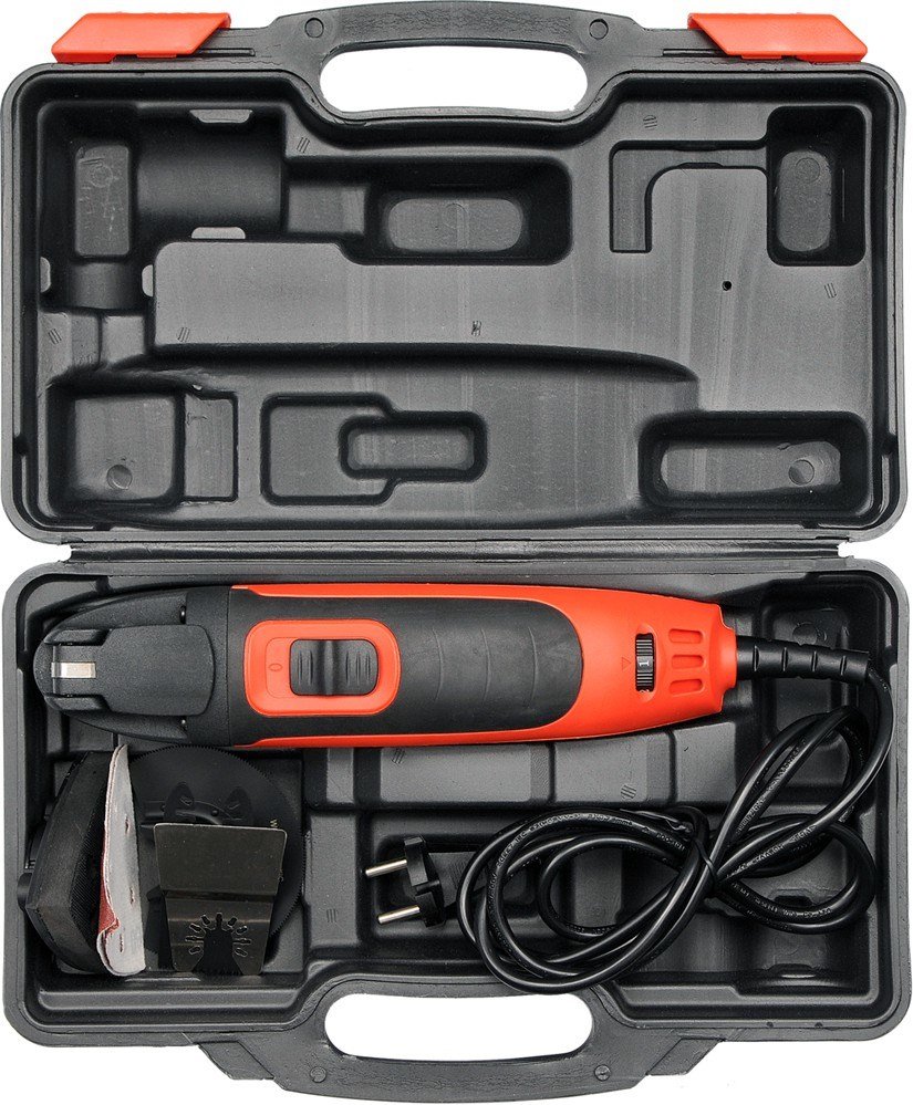 Yato YT-82220 multifunktionsvrktj Sort, Rd 300 W 22000 OPM #4