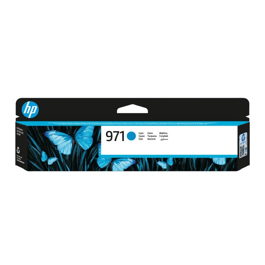 HP Original 971-bl�kpatron, cyan #1