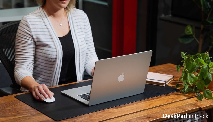 Twelve South DeskPad vegan desk mat (black) #3