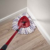 Mop with Bucket Vileda 167751 Sort Rd Mikrofiber Plastik #3