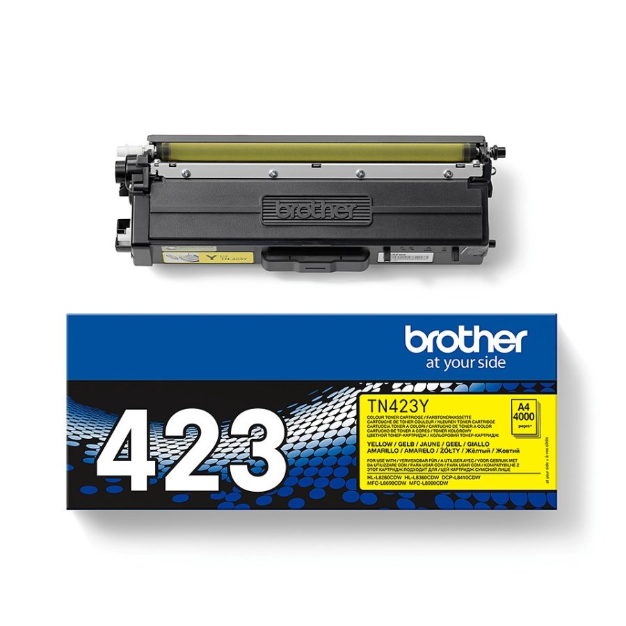 Yellow Laser Toner (TN423Y) #5