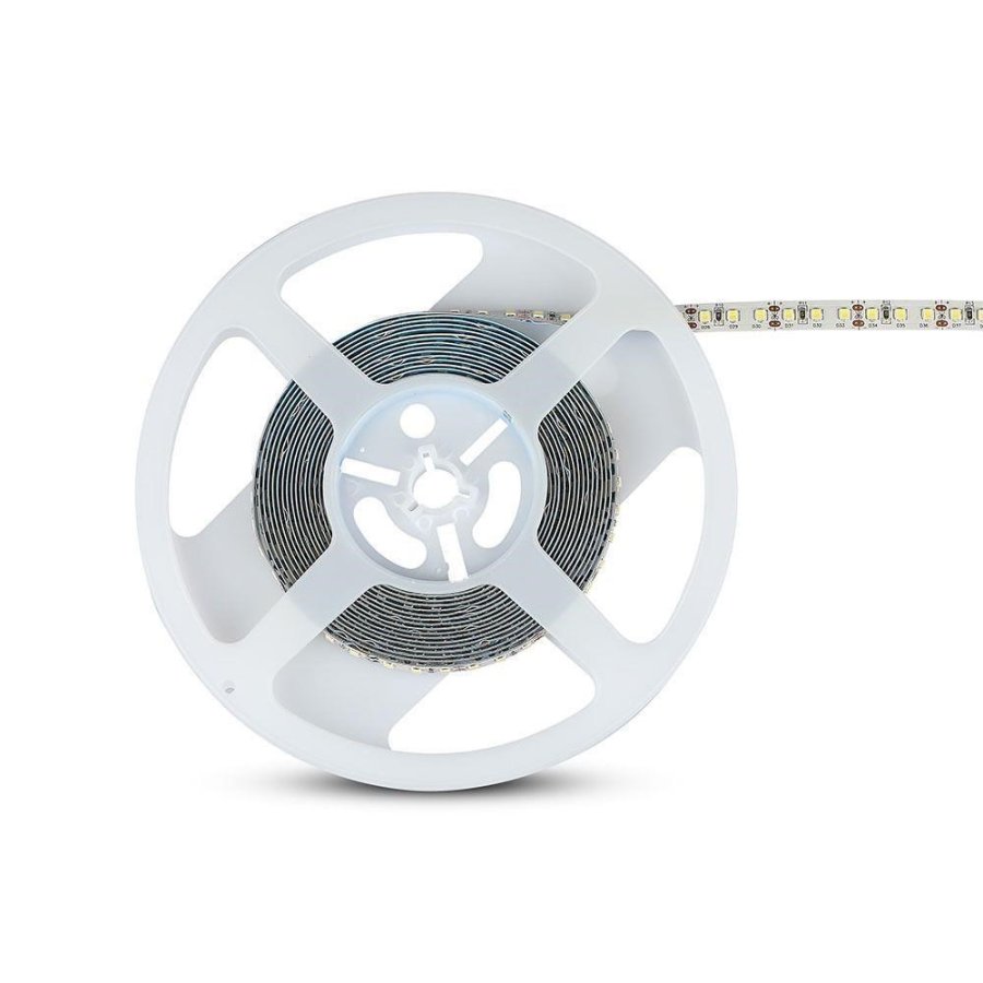 LED-strimmel V-TAC VT-5-120 600LED SAMSUNG CHIP 2835 12V IP20 12W/m 6000K 1200lm (SKU 325) #5
