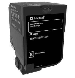 Lexmark 74C20K0 tonerpatron 1 stk Original Sort #3