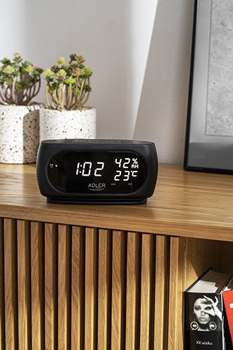 Adler AD 1186 vkkeur Digital alarmur Sort #7