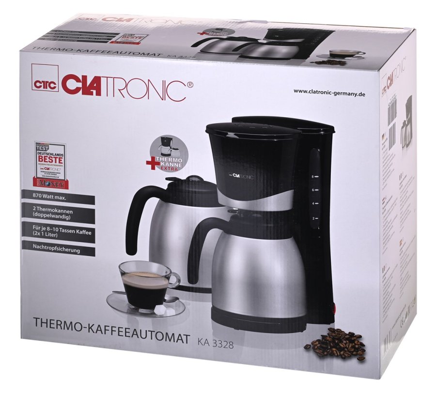 Clatronic KA 3328 Drbe kaffemaskine #17