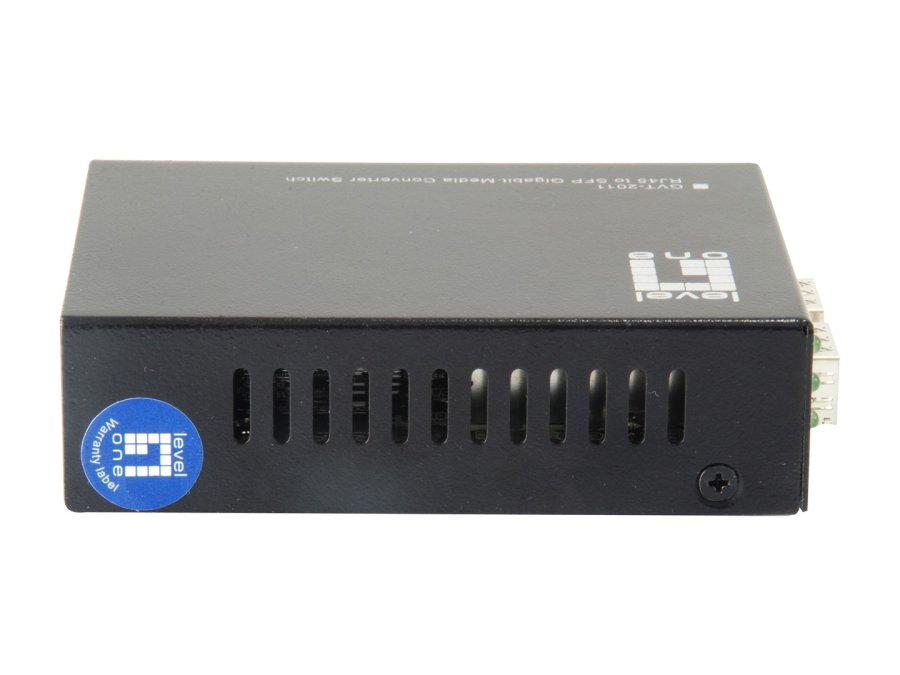 LevelOne GVT-2011 netv�rksomformer til medie 1000 Mbit/s Gr� #4