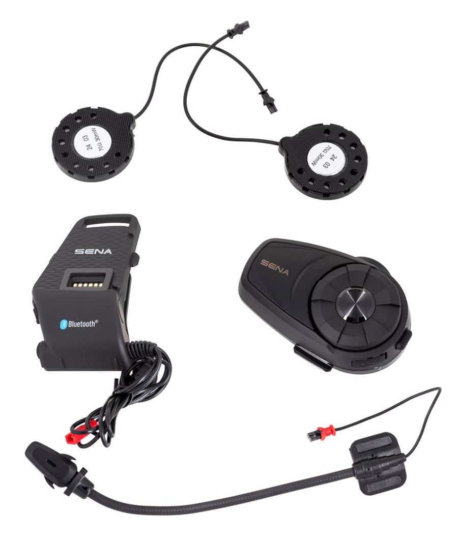 Bluetooth-hovedtelefoner Sena 10S-02 Sort #3