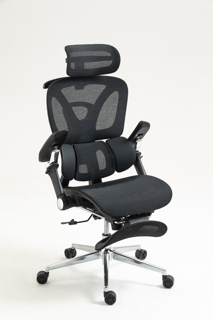 Activejet ergonomisk kontorstol YK848 sort #19