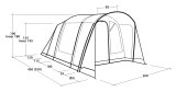 Outwell Durango 4 4 person(er) Gr�n Tunneltelt #2