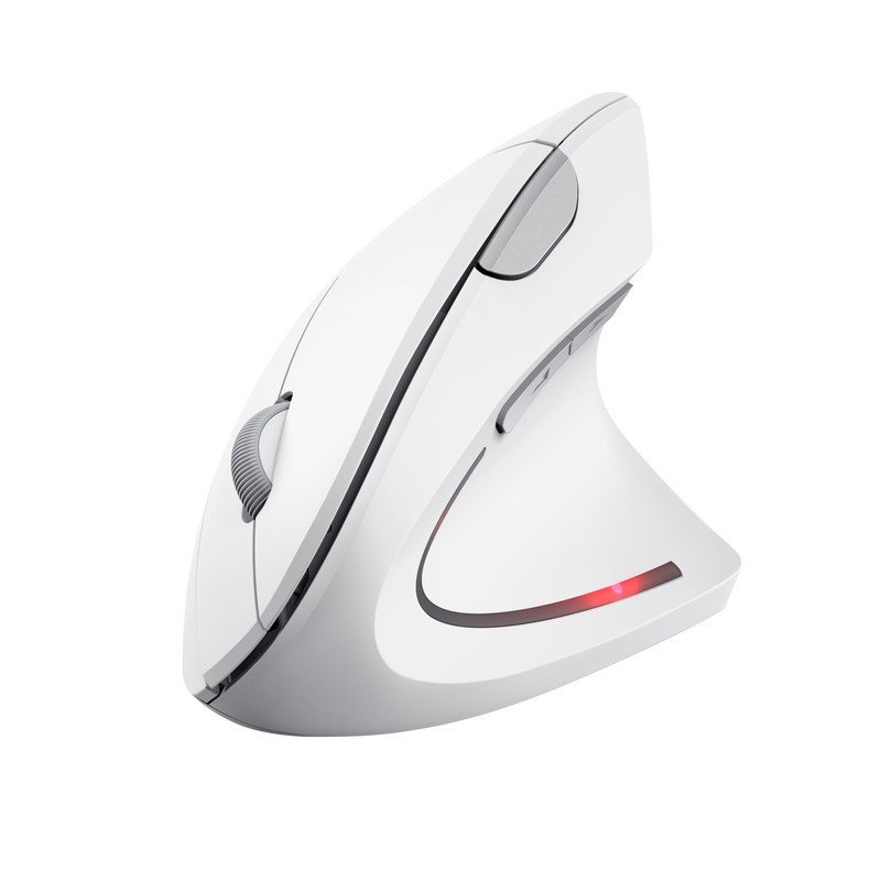 Trust Verto Vertical Ergonomisk trdls mus hvid (25132) #1