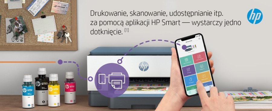 HP Smart Tank 725 All-in-One Termisk inkjet A4 4800 x 1200 dpi 15 sider pr. minut Wi-Fi #22