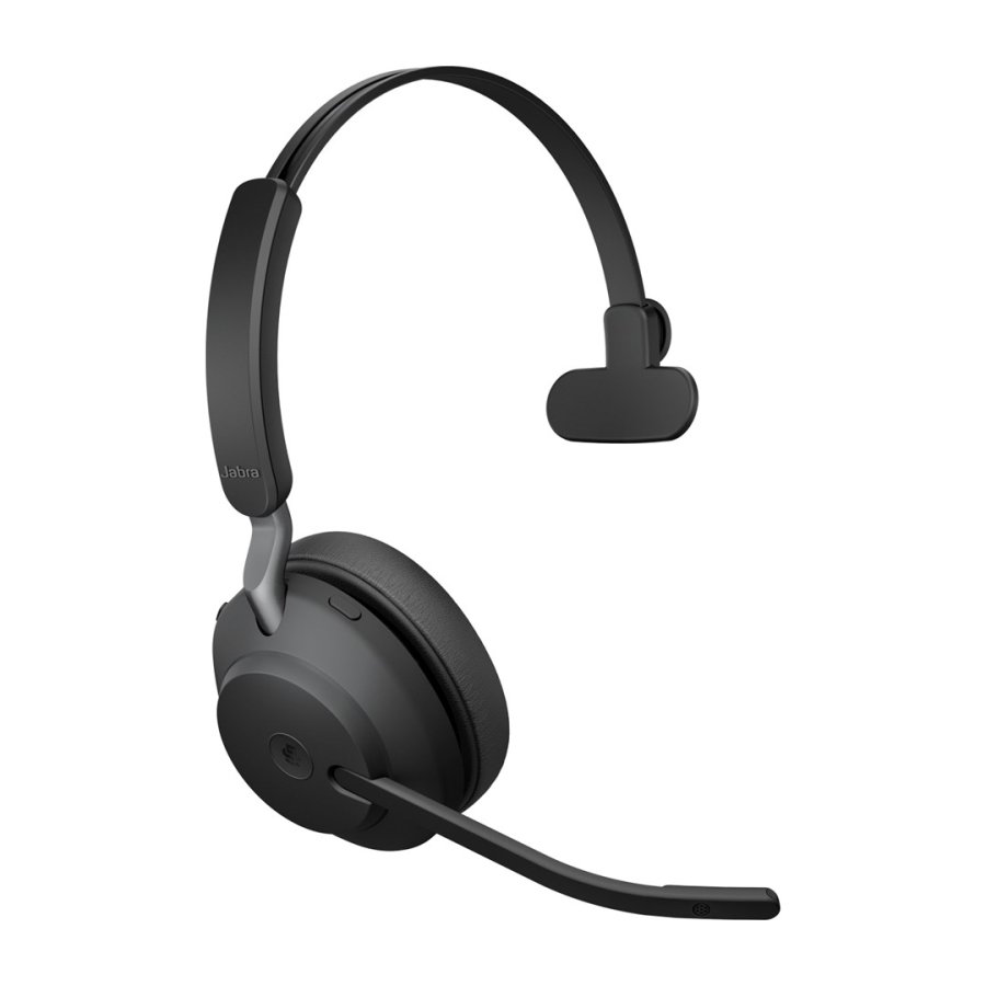 Jabra Evolve2 65 UC Mono Headset black BT USB-A + Charging Stand #4