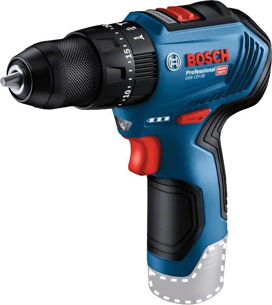 BOSCH. UD SCREWDRIVER. GSB 12V-30 SOLO 30/17Nm BL #1