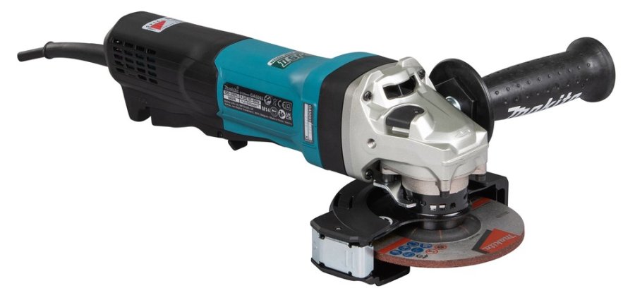 MAKITA GRINDER ANGLE.125mm GA5093X01 1900W PADDLE SWITCH, REG. RPM, BRAKE #7
