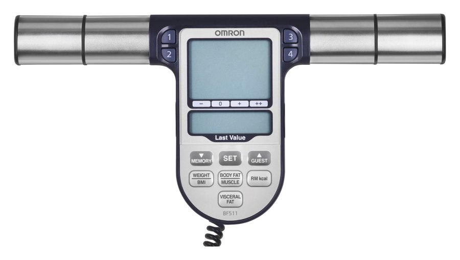 Omron BF511 Firkant Bl Elektronisk personlig vgt #8