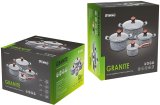 PROMIS St med gryder GRANIT, gryde 16 cm, gryder 20,24,28 brune greb #4
