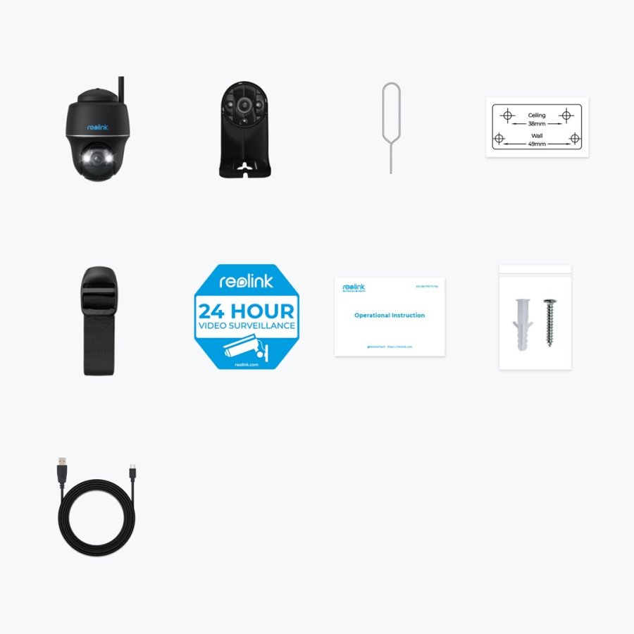 Reolink Argus Series B430-B Kuppel IP-sikkerhedskamera Indendrs & udendrs 2880 x 1616 pixel Loft #4