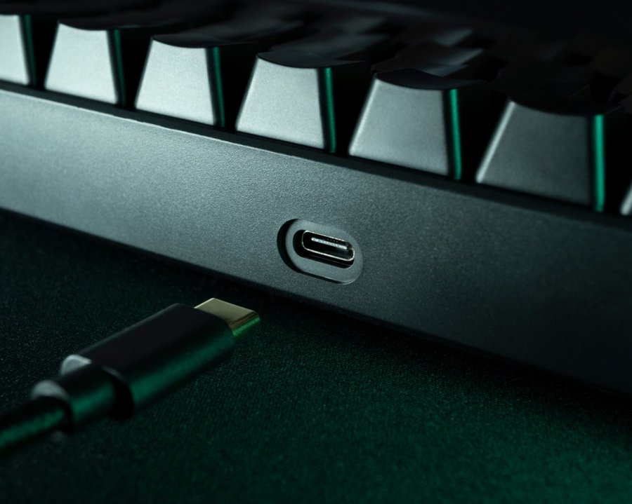 Deltaco Gaming GAM-100-DE tastatur Spil USB + RF Wireless + Bluetooth QWERTZ Tysk Sort #4