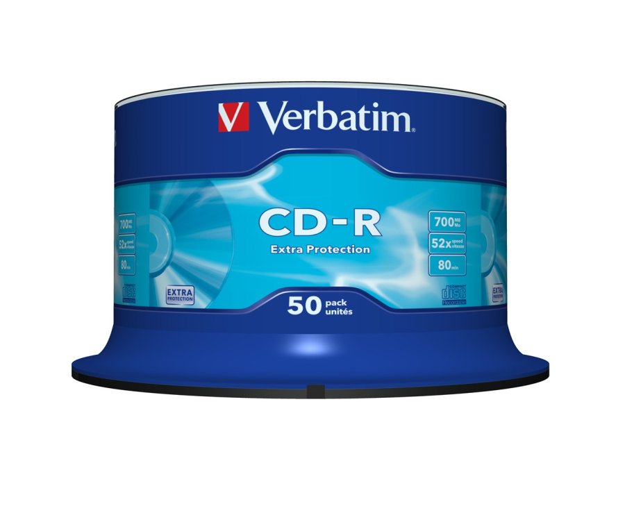 Verbatim CD-R Extra Protection 700 MB 52x 50 stk #1