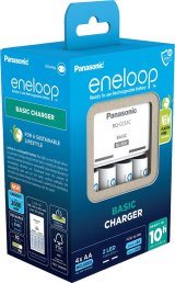 Batterioplader PANASONIC Eneloop Basic BQ-CC51 + 4x AA 2000 mAh (K-KJ51MCD40E) #2