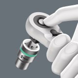 WERA 8006 SC 1 Zyklop Hybrid Ratchet set 1/2  drive metric #5